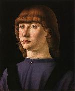 Jacometto Veneziano Portrait of a boy oil painting